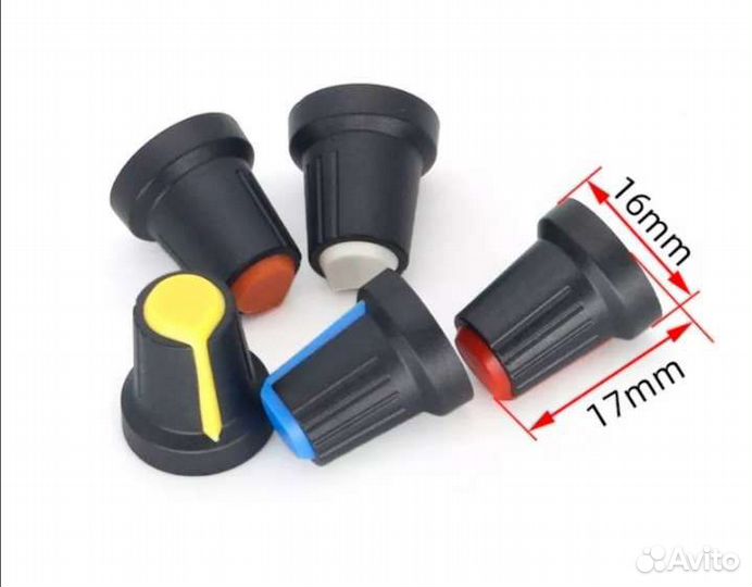 3-контактный линейный конический резистор