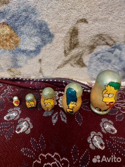 Матрёшки семья симпсонов