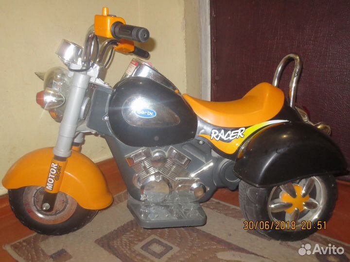 Детский Мотоцикл на аккумуляторе