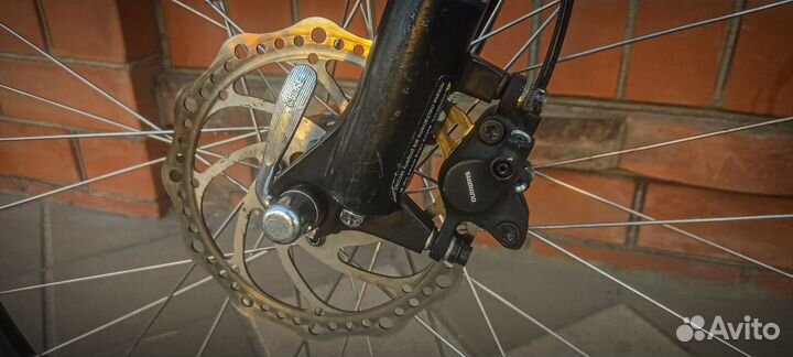 Велосипед Btwin кастом на гидравлике сел поехал