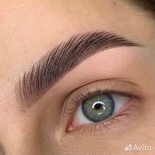 Окрашивание и ламинирование бровей