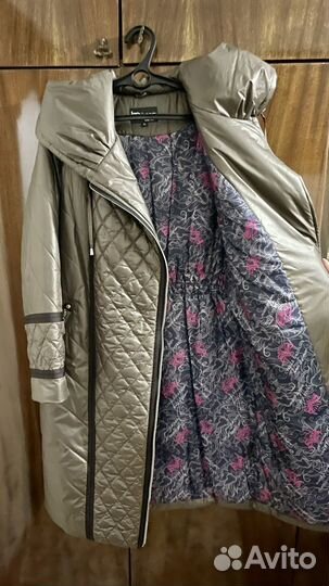 Пуховик пальто женский 48 50