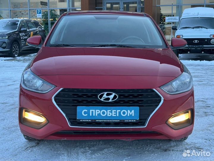 Hyundai Solaris 1.6 AT, 2018, 140 960 км