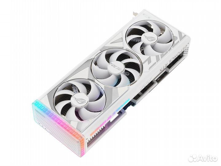 Видеокарта Asus RTX 4080 Super Rog Strix OC White