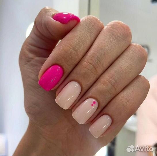 Маникюр+гель лак