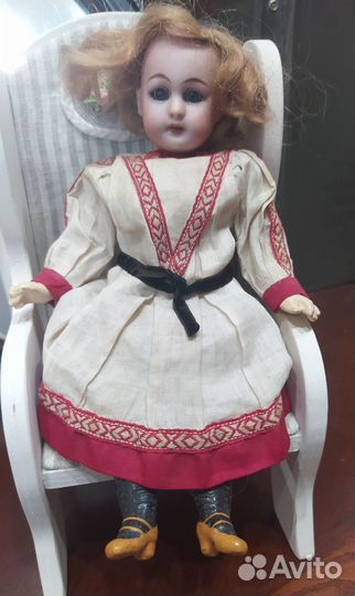 Антикварная кукла S&H DEP 1079