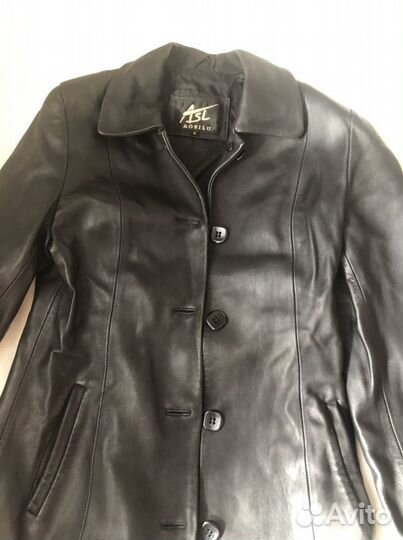 Плащ, куртка кожаная