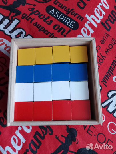 Кубики сложи узор Б.П. Никитина