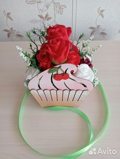 Мыльные цветы