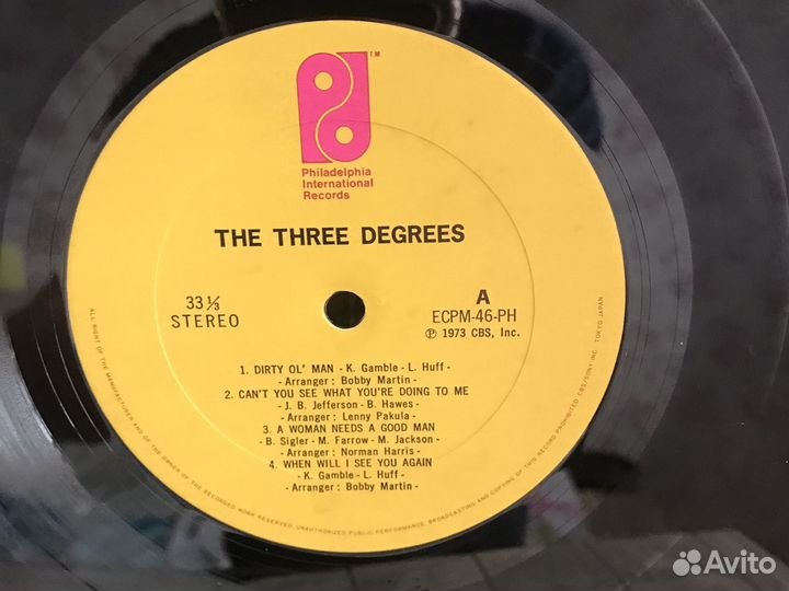 The three degrees 1973 г