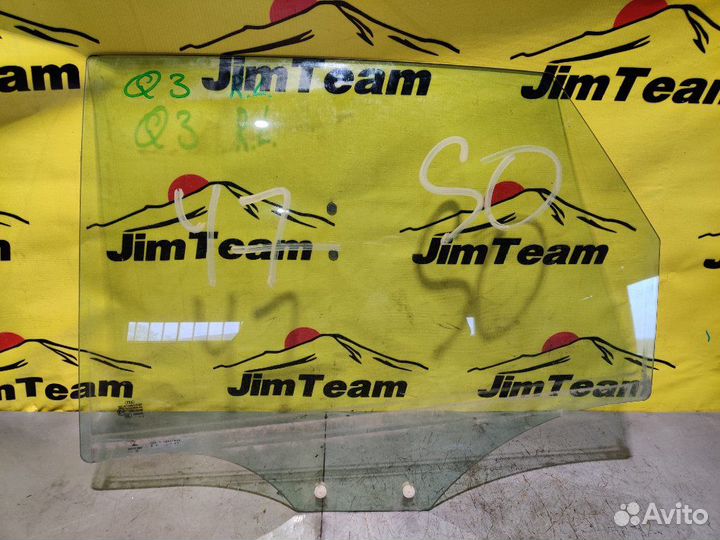 Стекло двери заднее левое Audi Q3 8U culb 2.0 2016