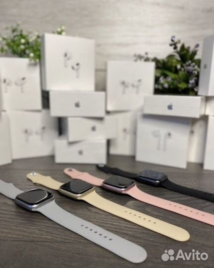 Беспроводные наушники \ Смарт часы (новые,гарантия