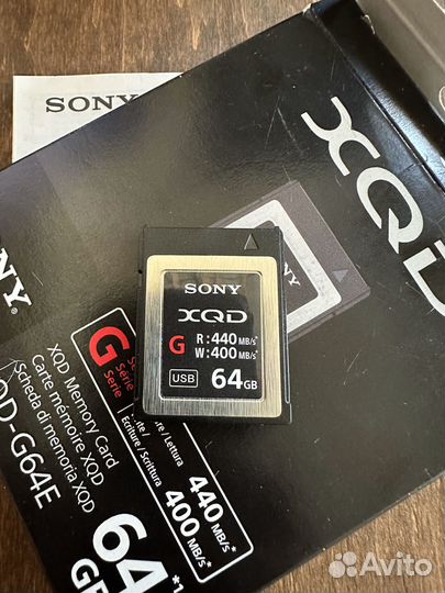 Compact Flash SanDisk 64gb, Sony XQD 64GB