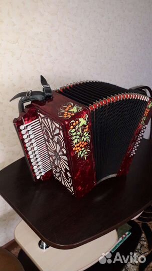 Гармонь Тульская заказная 4х.гол. 27на25 фа мажор