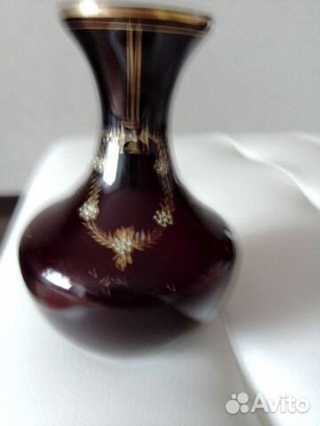 Ваза,цветное стекло