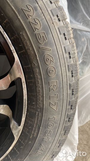 Литые диски с шинами r17