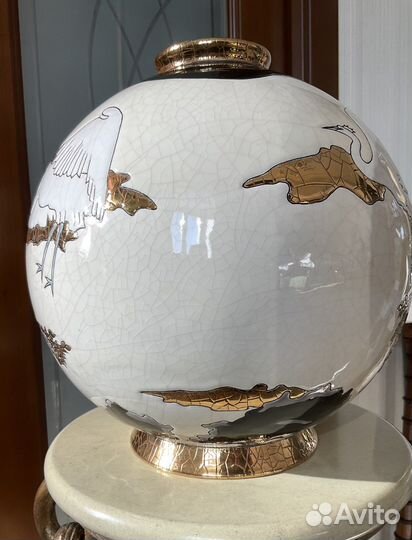 Emaux longwy ваза