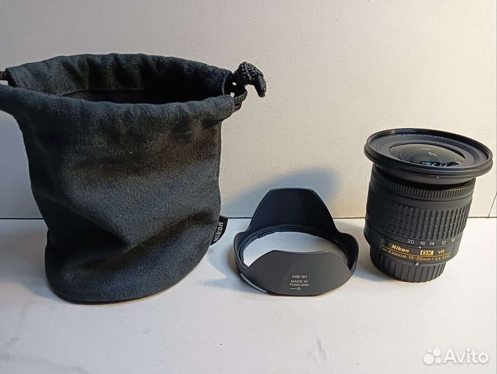 Объектив Nikon 10-20mm f/4.5-5.6G VR AF-P DX