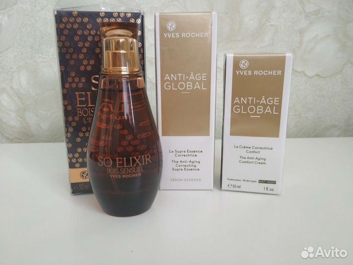 Сыворотка и крем Ив Роше