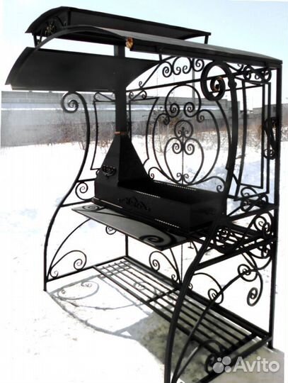 Мангал С крышей