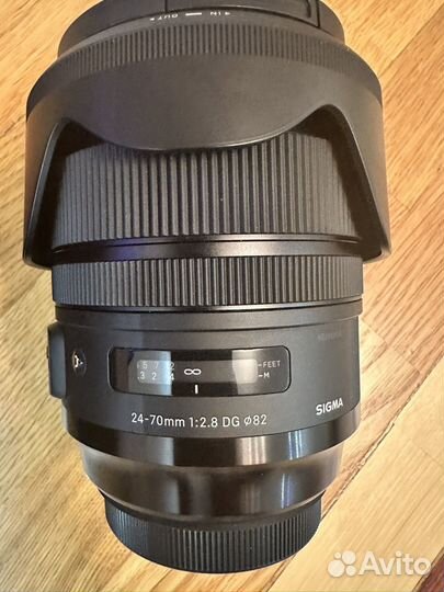 Sigma 24-70mm 1:2.8 DG 82