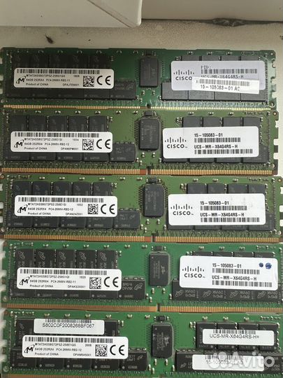 Оперативная память Samsung DDR4 64GB ECC REG 2666