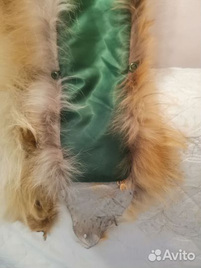Меховой воротник лиса