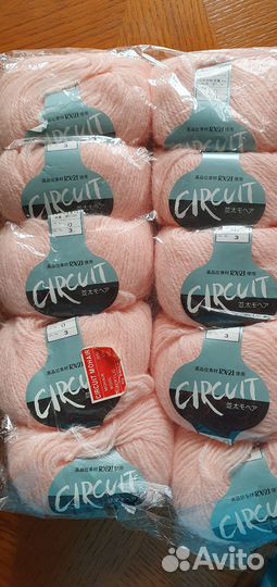 Пряжа для вязания мохер