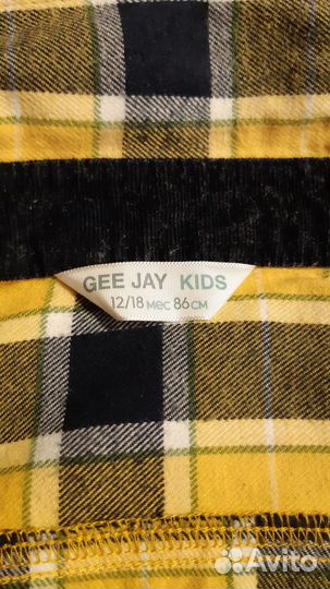 Рубашка для мальчика, 86 см