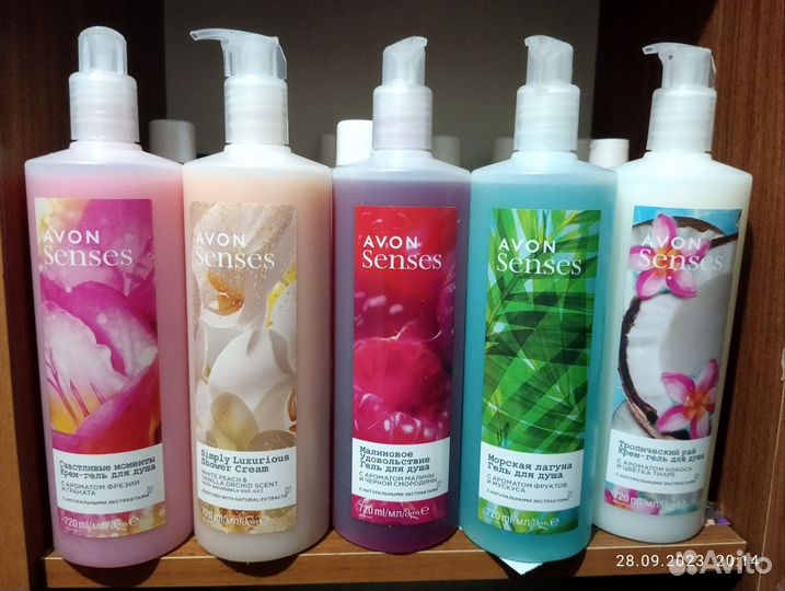 Гель для душа, пена для ванн, спрей для тела