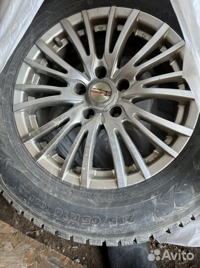 Nokian nordman 7 215/65/16 всборе на литье тигуан