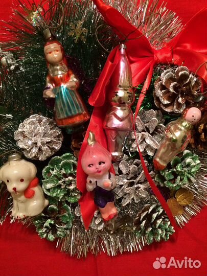 Елочные игрушки СССР