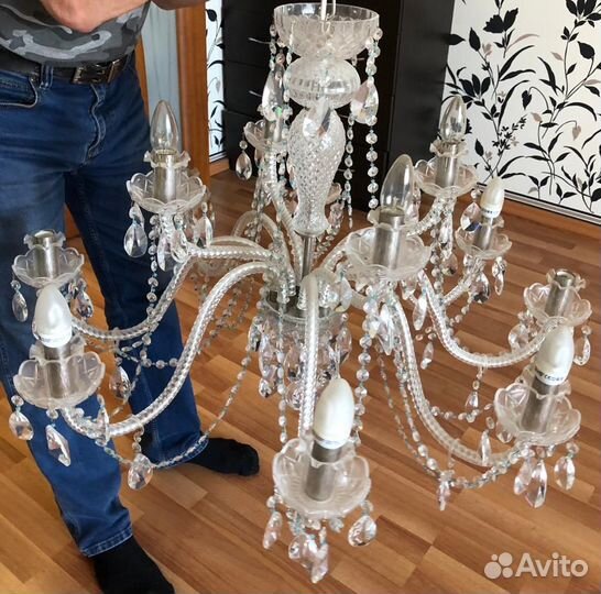 Люстра хрусталь