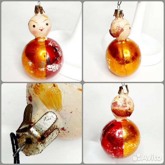 Елочные игрушки СССР 6шт