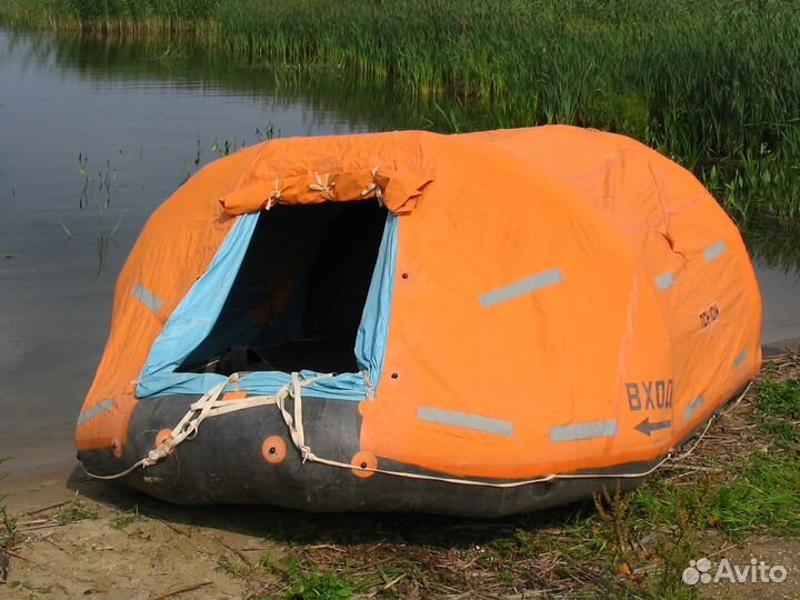 Плот спасательный надувной псн-10М