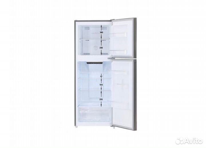 Холодильник с морозильником dexp T4-21AMG серый