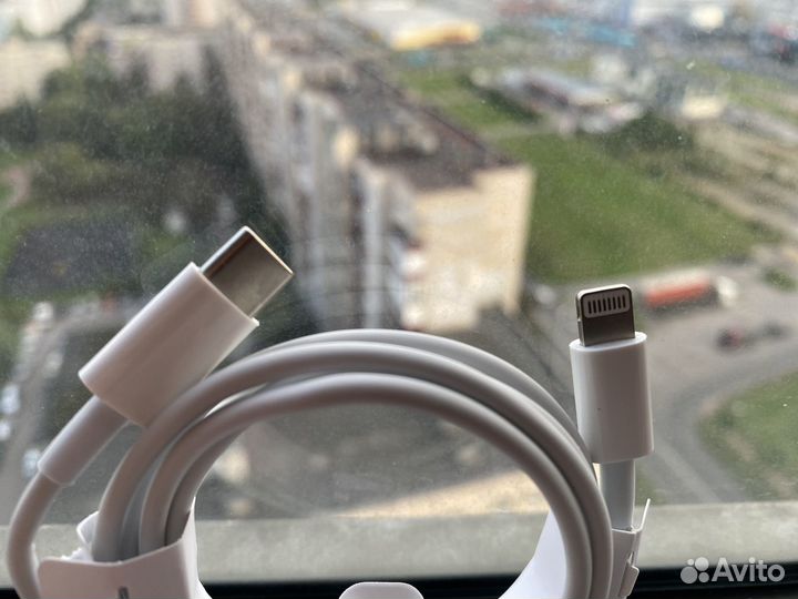 Кабель apple lightning usb c 1м