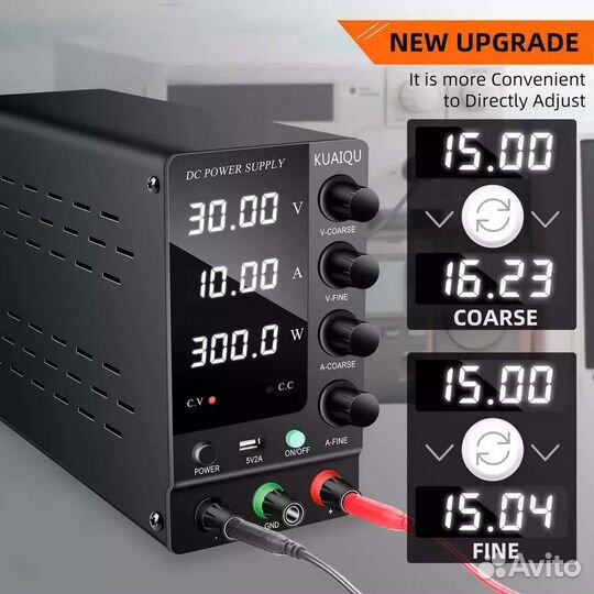 Лабораторный блок питания SPS-C3010 30В 10А