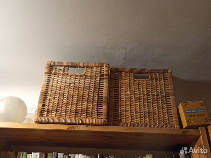Корзина плетеная IKEA ротанг