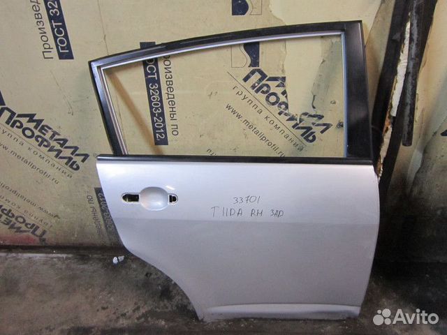 Дверь задняя правая Nissan Tiida (C11) 2007-2014