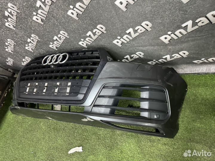 Передний бампер Audi Q7 4M с камерой