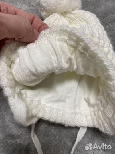 Шапочка для новорожденного малыша