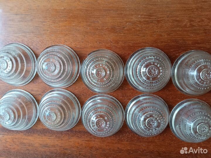 Стекло габаритного фонаря газ-51, 63,69,ЗИЛ-157