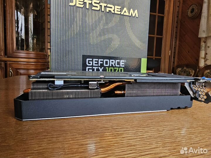 Видеокарта gtx 1070 JetStream 8gb (резерв)