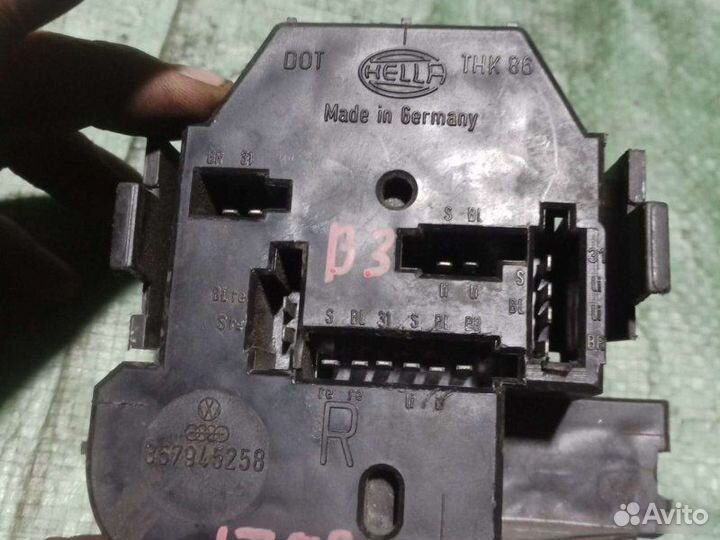 Плата фонаря задняя Volkswagen Passat B3