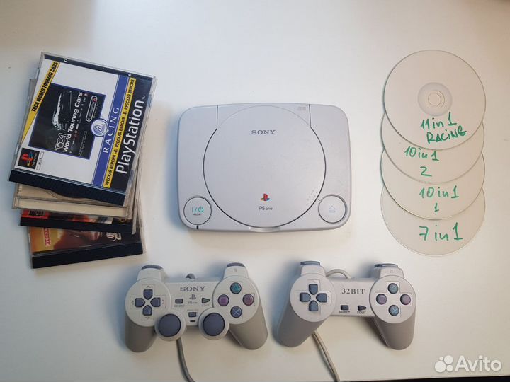 PS1 чипованая запуск игр с дисков