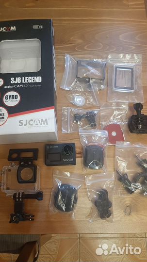 4к экшн камера sjcam sj6 legend
