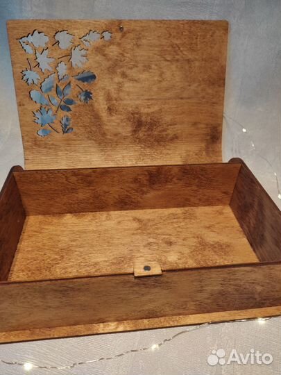 Коробка подарочная из фанеры