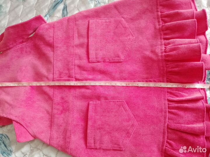 Вельветовый сарафан