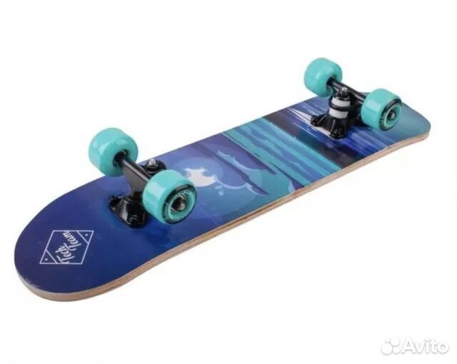 Детский скейтборд Tech Team Profi Cиний
